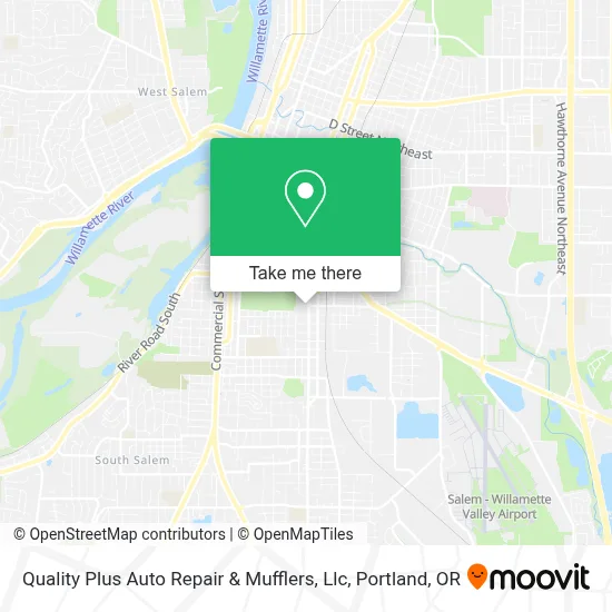 Quality Plus Auto Repair & Mufflers, Llc map
