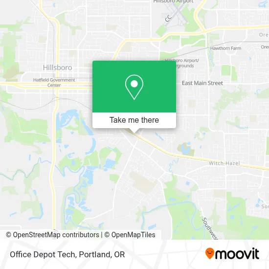 Office Depot Tech map
