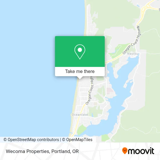 Wecoma Properties map