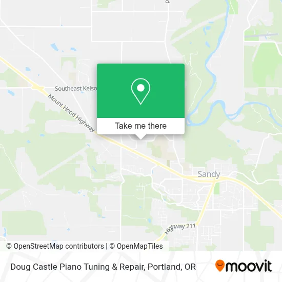 Doug Castle Piano Tuning & Repair map