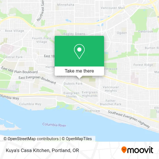 Kuya's Casa Kitchen map