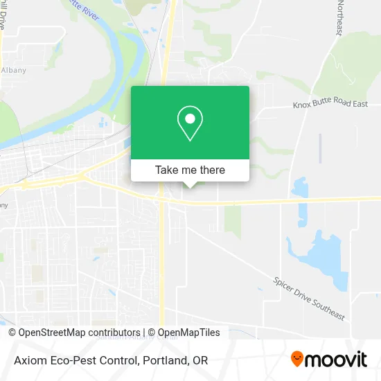 Axiom Eco-Pest Control map