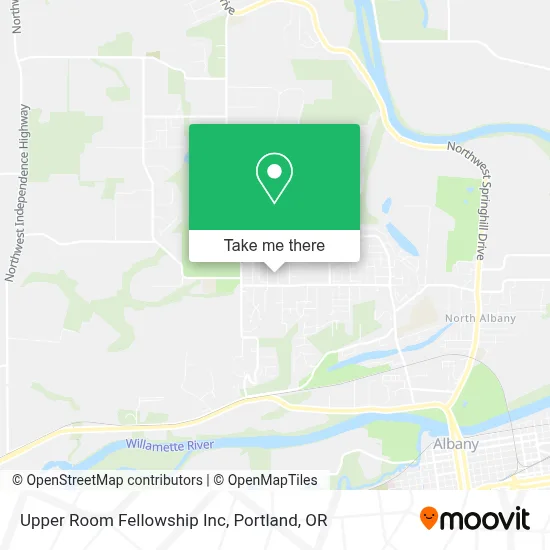 Upper Room Fellowship Inc map