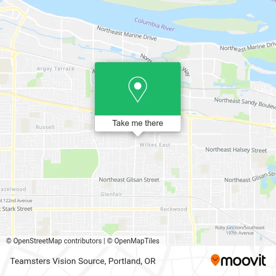 Teamsters Vision Source map