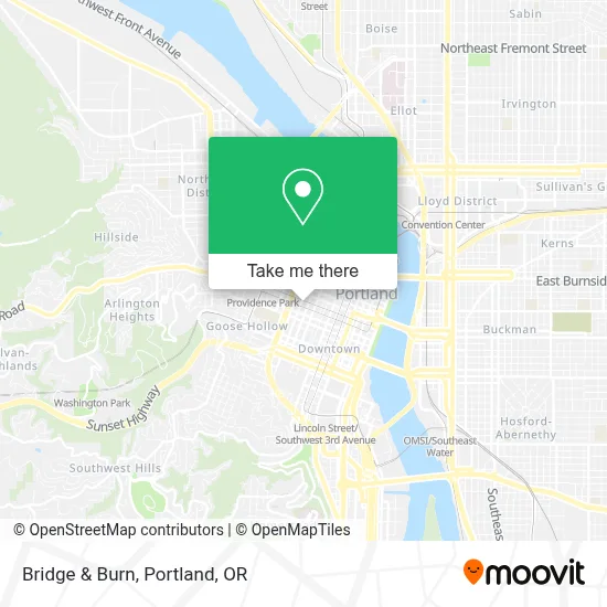 Bridge & Burn map