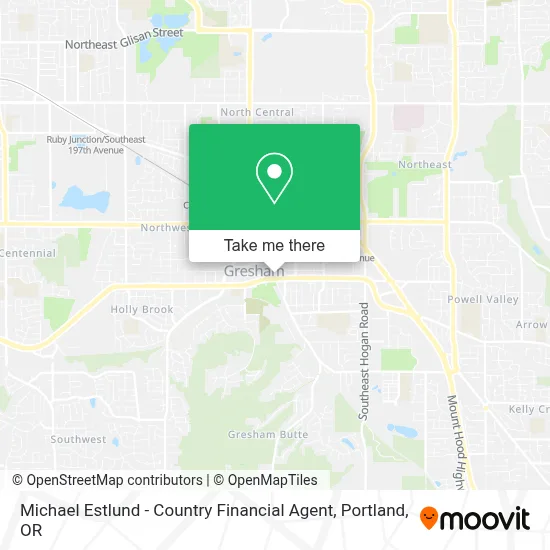 Michael Estlund - Country Financial Agent map
