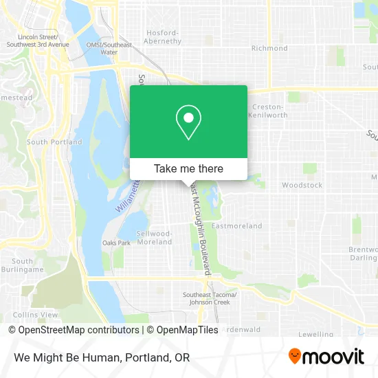 We Might Be Human map