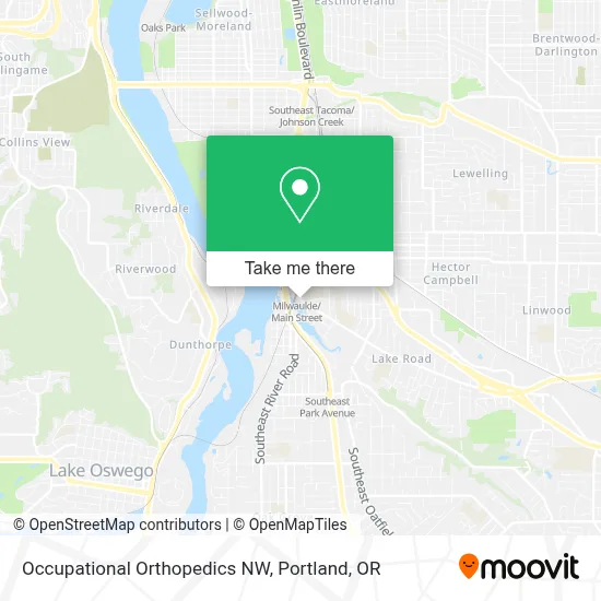 Occupational Orthopedics NW map