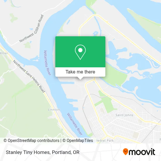 Stanley Tiny Homes map