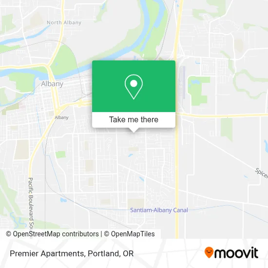 Premier Apartments map