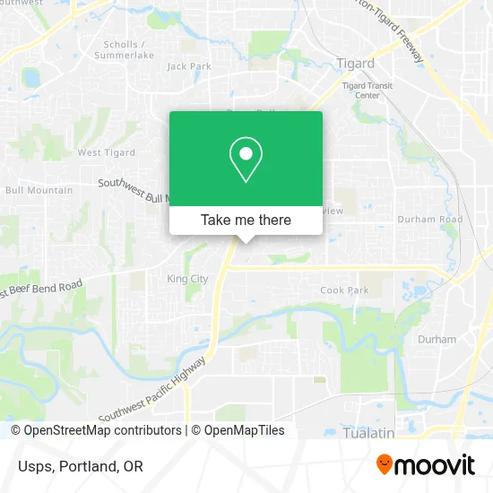 Usps map