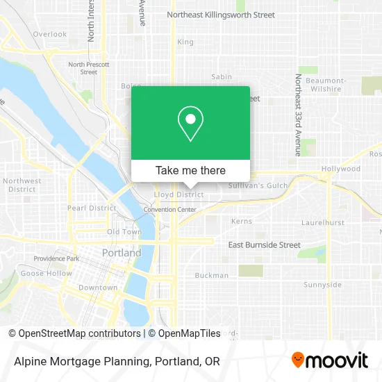 Alpine Mortgage Planning map