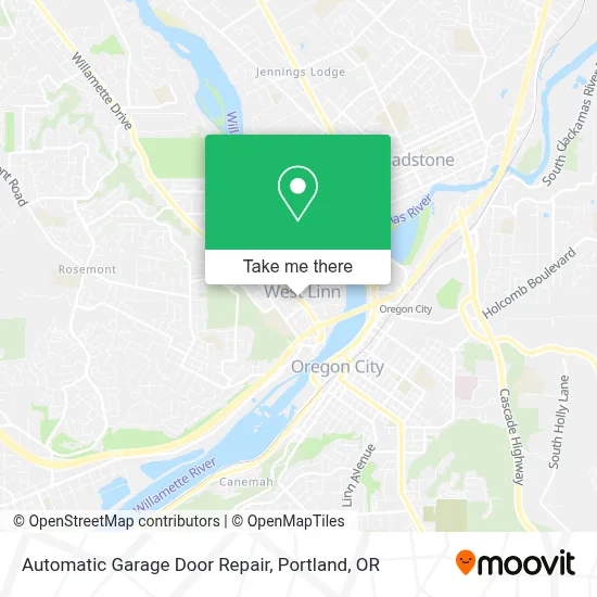 Automatic Garage Door Repair map