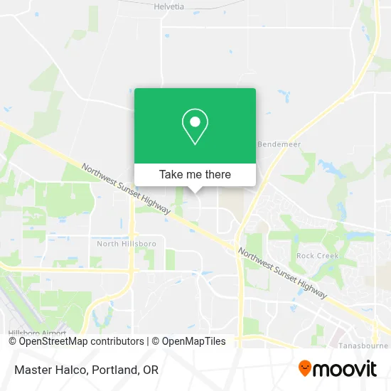 Master Halco map