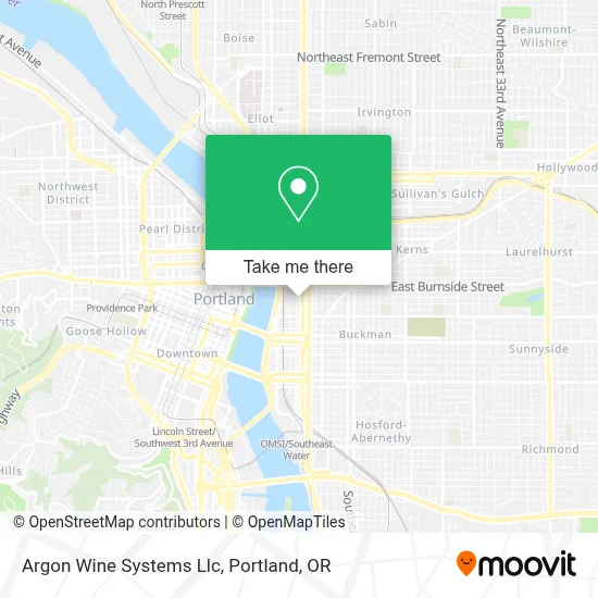 Argon Wine Systems Llc map