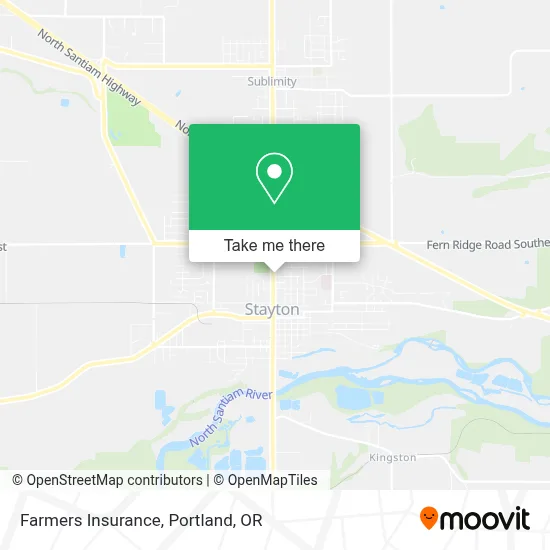 Farmers Insurance map