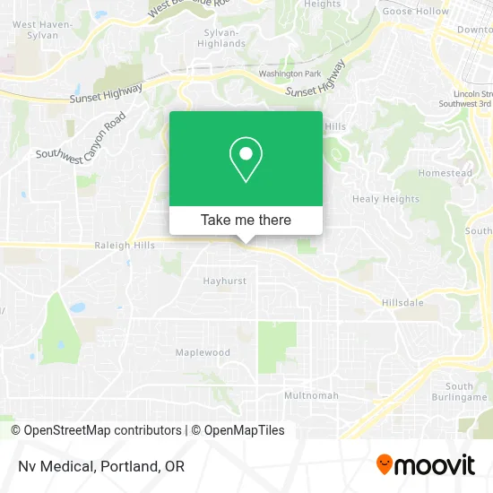 Nv Medical map