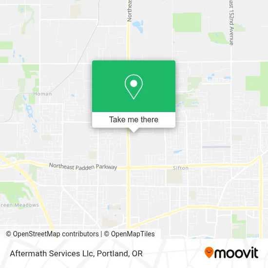 Aftermath Services Llc map
