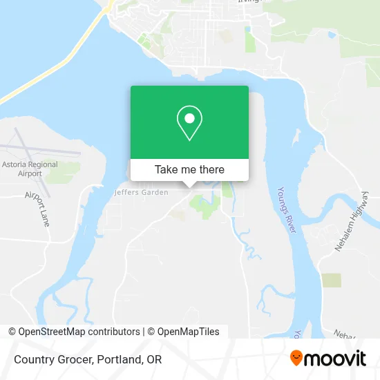 Country Grocer map