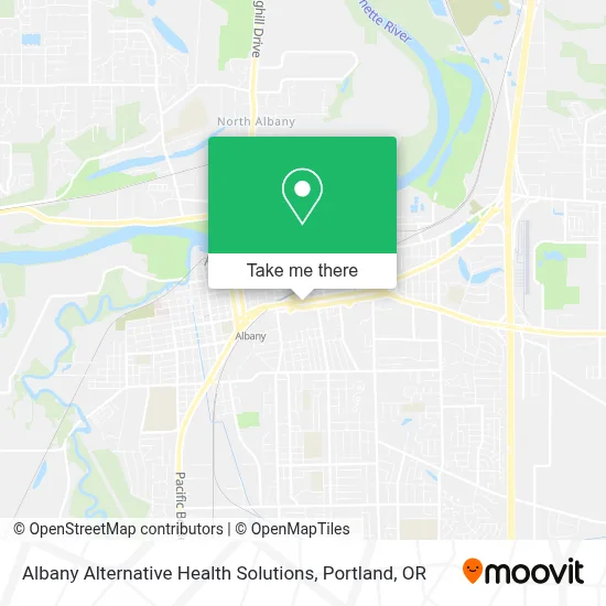 Albany Alternative Health Solutions map