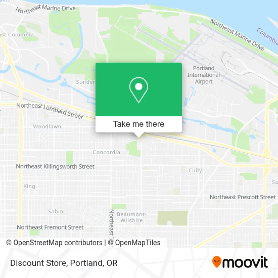 Discount Store map