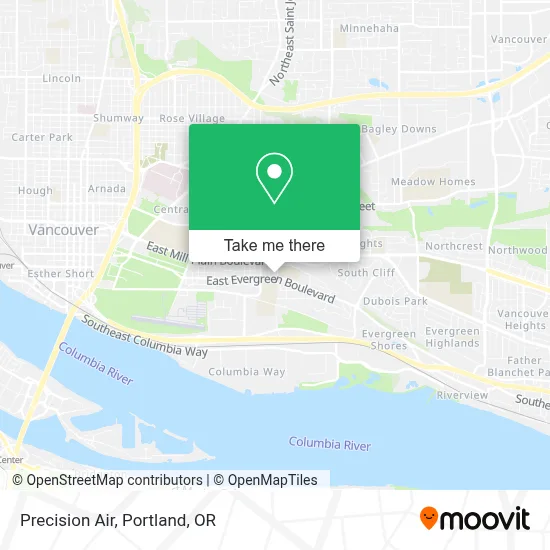 Precision Air map