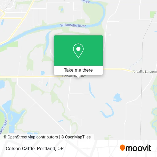Colson Cattle map