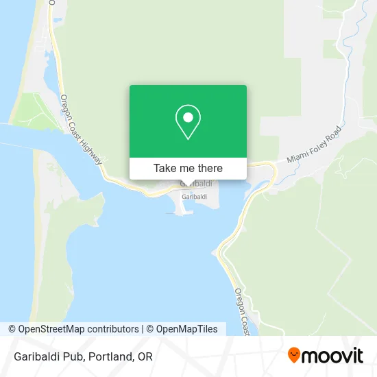 Garibaldi Pub map