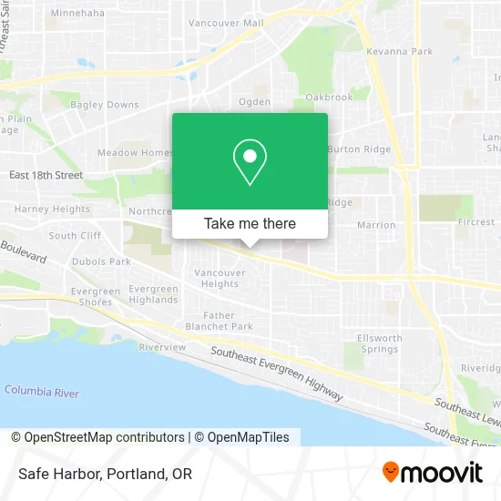 Safe Harbor map
