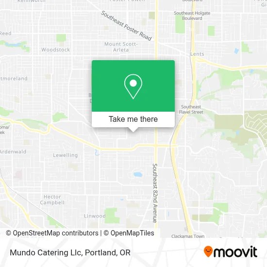 Mundo Catering Llc map