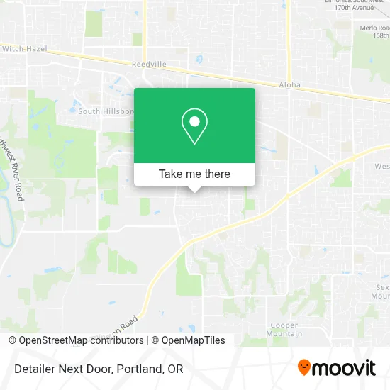 Detailer Next Door map