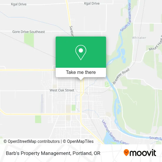 Barb's Property Management map
