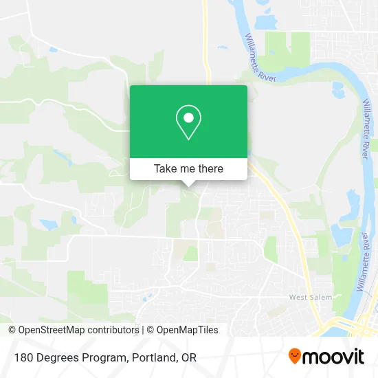 180 Degrees Program map