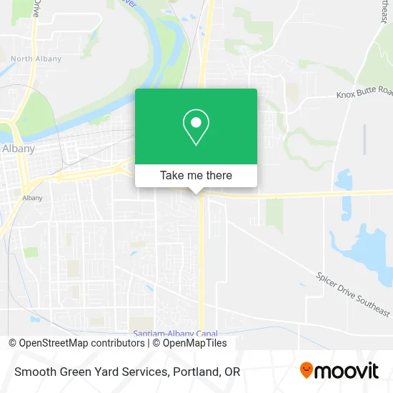Smooth Green Yard Services map