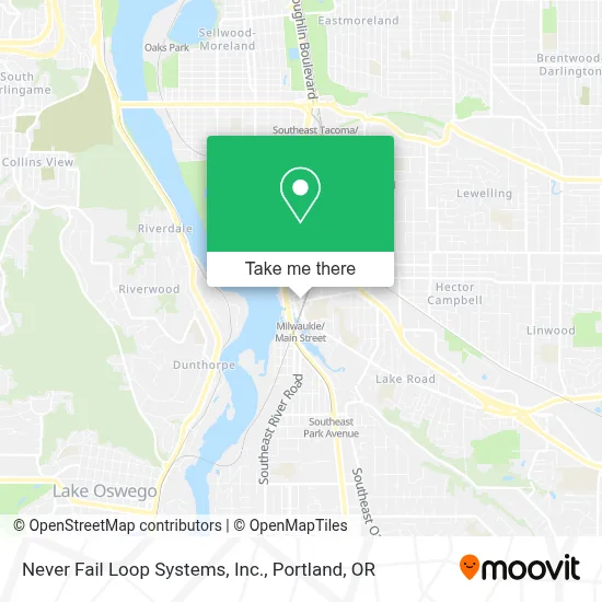 Never Fail Loop Systems, Inc. map