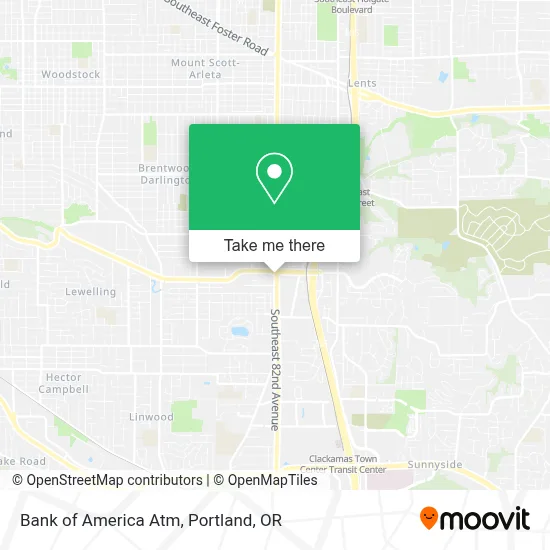 Bank of America Atm map