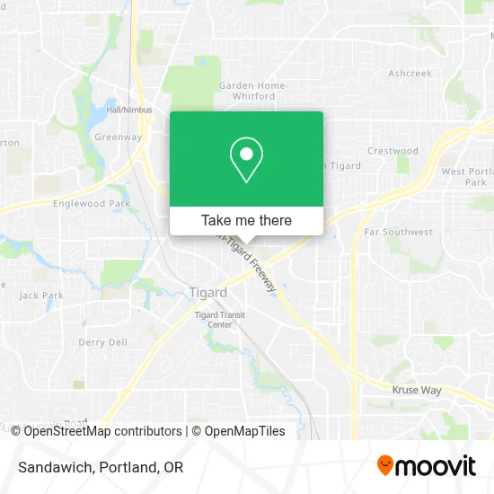 Sandawich map