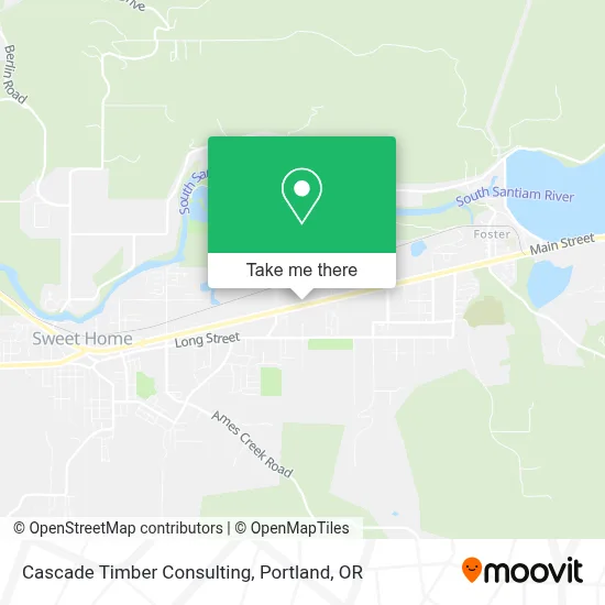 Cascade Timber Consulting map
