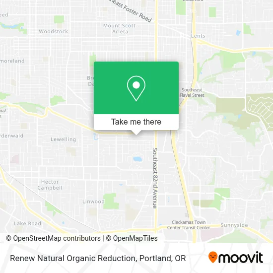 Renew Natural Organic Reduction map