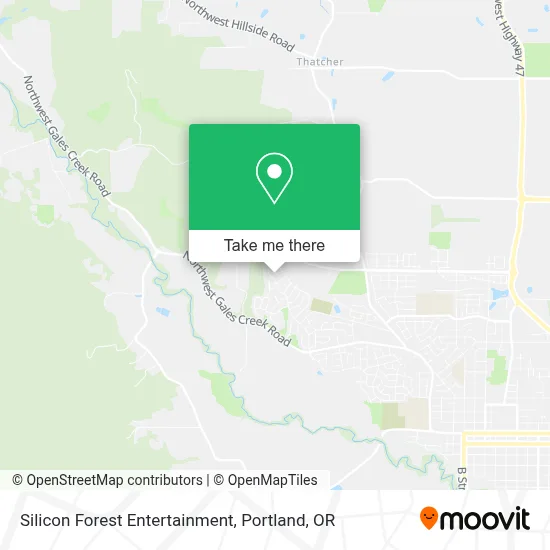 Silicon Forest Entertainment map