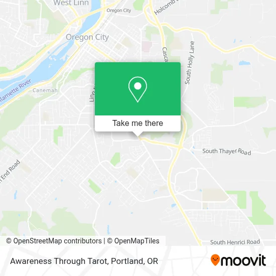 Awareness Through Tarot map