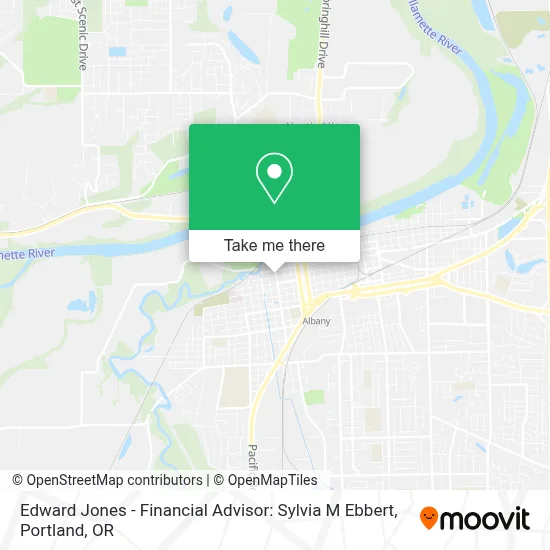 Edward Jones - Financial Advisor: Sylvia M Ebbert map