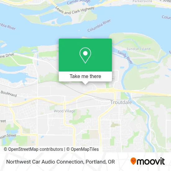 Northwest Car Audio Connection map
