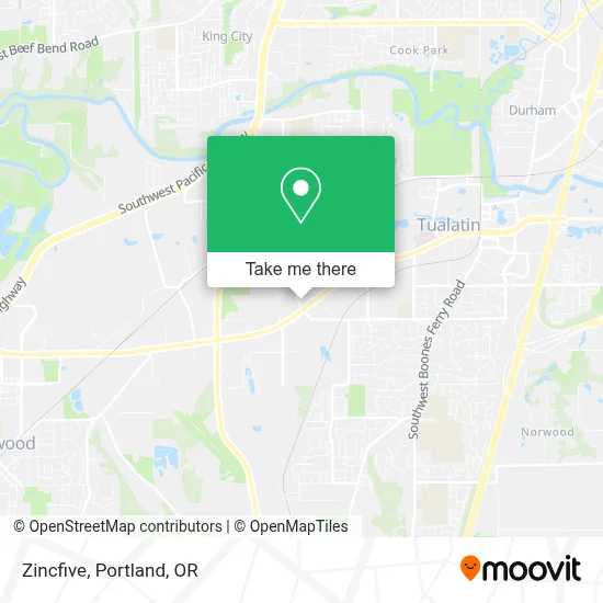 Zincfive map