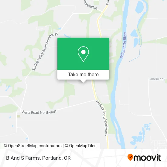 B And S Farms map