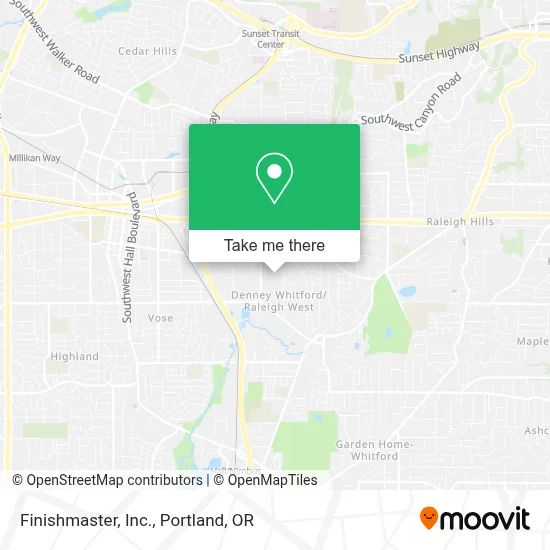 Finishmaster, Inc. map