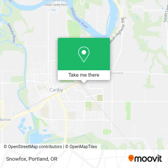 Snowfox map