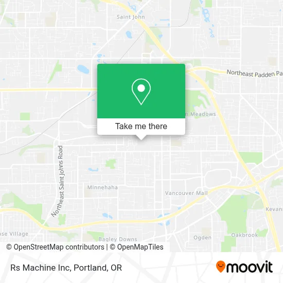 Rs Machine Inc map