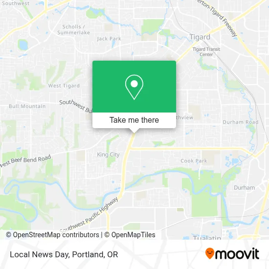Local News Day map