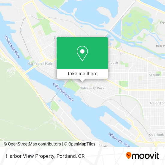 Harbor View Property map